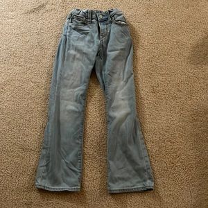 Old Navy flared jeans in good condition kind of faded in the knee area.
